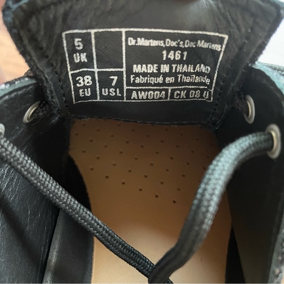 Dr.Martens 1461 Oxford Iridescent Leather NWOT UK 5, US 7, EU38 - Picture 8 of 8
